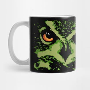 Green Owl Mug